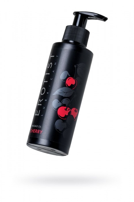 Массажное масло Erotist CHERRY с ароматом вишни - 150 мл. - Erotist Lubricants - купить с доставкой в Южно-Сахалинске