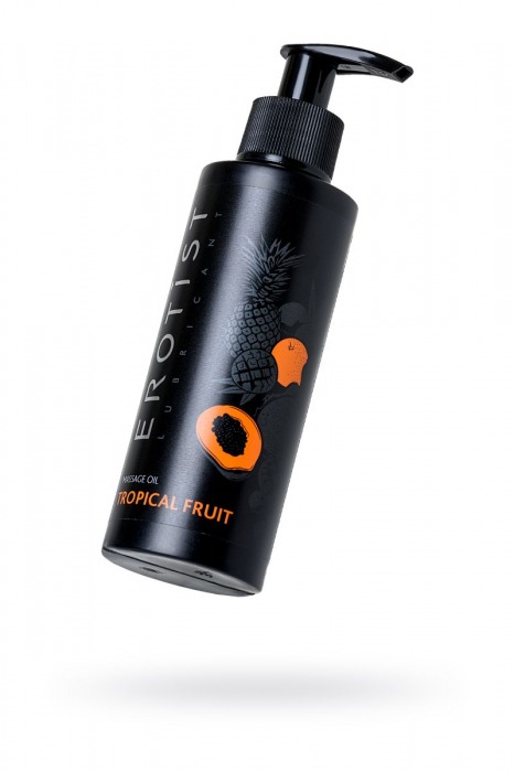 Массажное масло Erotist TROPICAL FRUIT с ароматом тропических фруктов - 150 мл. - Erotist Lubricants - купить с доставкой в Южно-Сахалинске