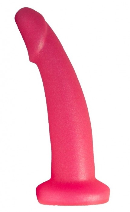 Розовый плаг-массажёр для простаты - 13,5 см. - LOVETOY (А-Полимер) - в Южно-Сахалинске купить с доставкой