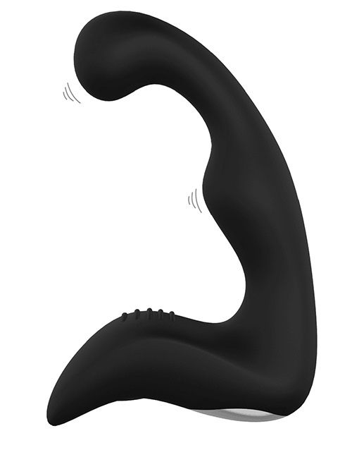 Чёрный перезаряжаемый массажёр простаты BOOTY PLEASER - Dream Toys - в Южно-Сахалинске купить с доставкой