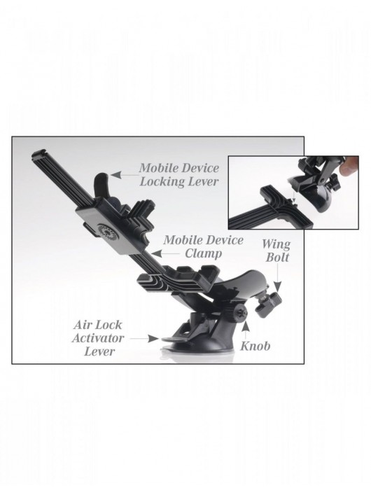 Автоматический мастурбатор-ротик с подсветкой Mega-Bator Mouth - Pipedream - в Южно-Сахалинске купить с доставкой