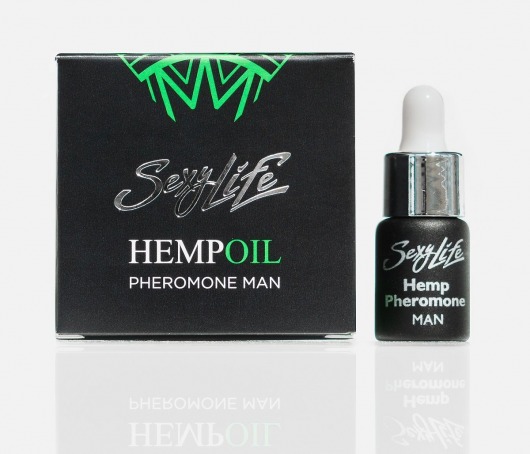 Мужские духи с феромонами Sexy Life HEMPOIL man - 5 мл. -  - Магазин феромонов в Южно-Сахалинске