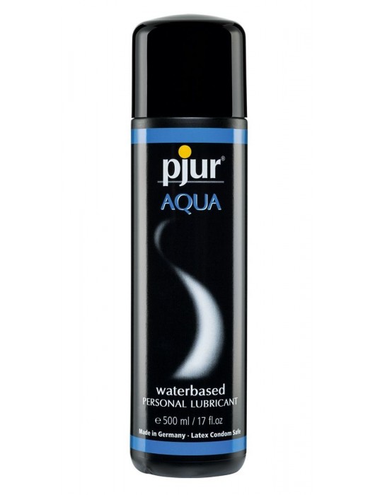 Увлажняющий лубрикант pjur AQUA - 500 мл. - Pjur - купить с доставкой в Южно-Сахалинске