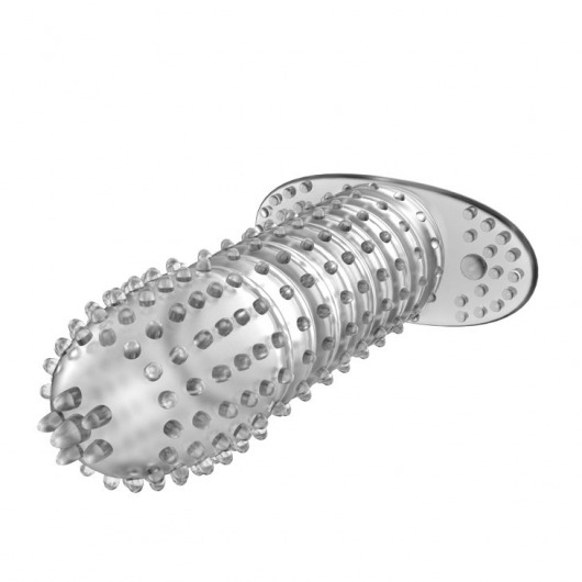 Закрытая прозрачная насадка Crystal sleeve - 12 см. - Erowoman-Eroman - в Южно-Сахалинске купить с доставкой