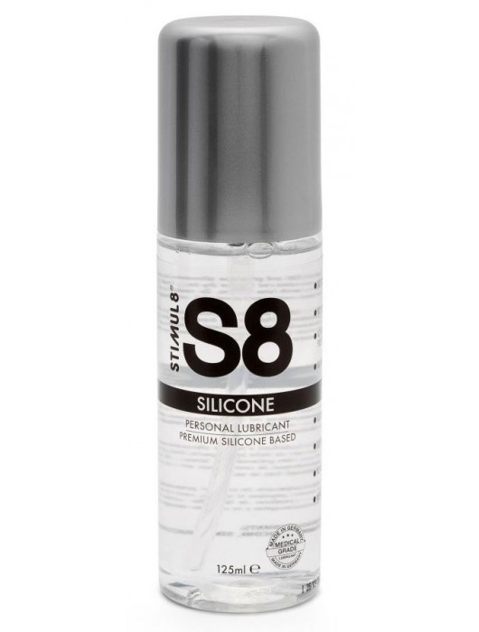 Лубрикант на силиконовой основе S8 Premium Silicone - 125 мл. - Stimul8 - купить с доставкой в Южно-Сахалинске