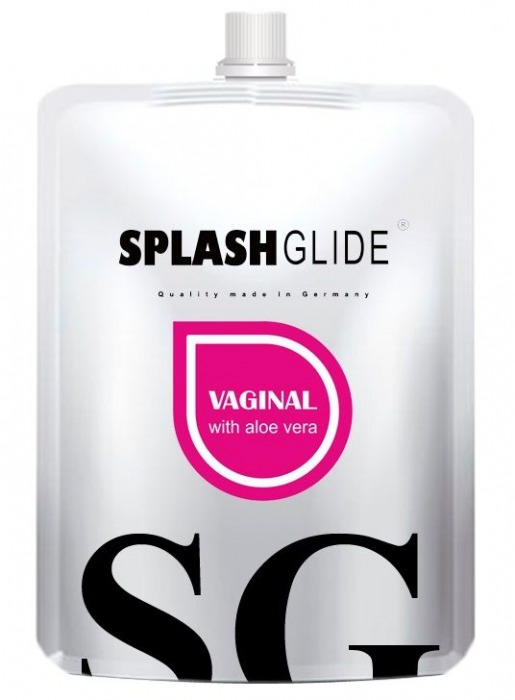 Ухаживающий лубрикант на водной основе Splashglide Vaginal With Aloe Vera - 100 мл. - Splashglide - купить с доставкой в Южно-Сахалинске
