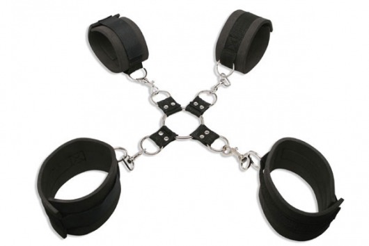 Наручники и наножники с фиксацией Extreme Hog-Tie Kit - Pipedream - купить с доставкой в Южно-Сахалинске