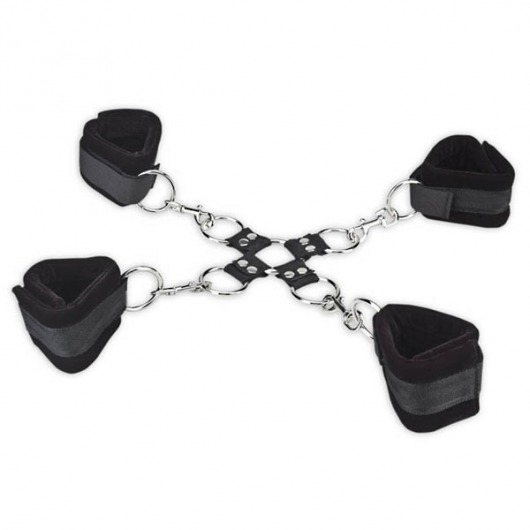 Комплект для сковывания из 5 предметов - Lux Fetish - купить с доставкой в Южно-Сахалинске