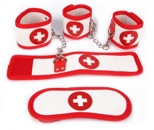 Оригинальный игровой набор БДСМ в медицинском стиле - Notabu - купить с доставкой в Южно-Сахалинске