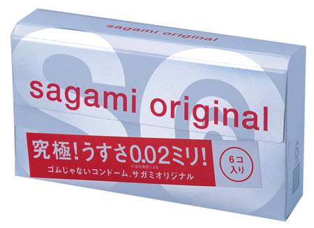 Ультратонкие презервативы Sagami Original - 6 шт. - Sagami - купить с доставкой в Южно-Сахалинске