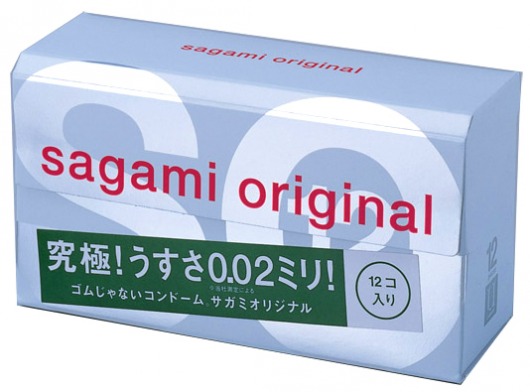 Ультратонкие презервативы Sagami Original - 12 шт. - Sagami - купить с доставкой в Южно-Сахалинске