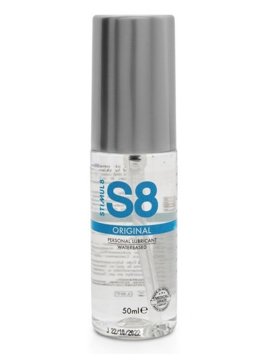 Универсальный лубрикант на водной осноdе S8 Original Lube - 50 мл. - Stimul8 - купить с доставкой в Южно-Сахалинске
