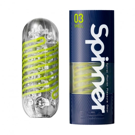 Мастурбатор SPINNER Shell - Tenga - в Южно-Сахалинске купить с доставкой