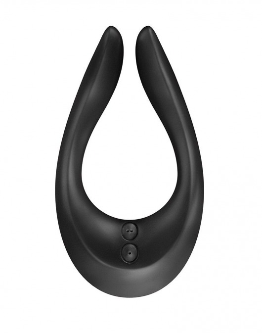 Чёрный многофункциональный стимулятор для пар Satisfyer Partner Multifun 2 - Satisfyer - в Южно-Сахалинске купить с доставкой