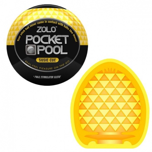 Эластичный мастурбатор Zolo Susie Cue - Zolo - в Южно-Сахалинске купить с доставкой