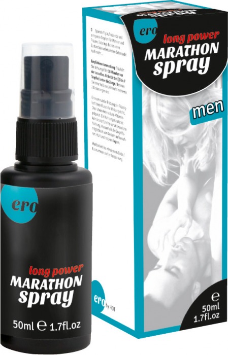 Пролонгирующий спрей для мужчин Long Power Marathon Spray - 50 мл. - Ero - купить с доставкой в Южно-Сахалинске