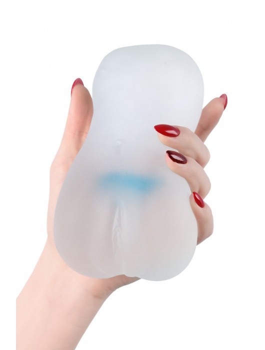 Прозрачный реалистичный мастурбатор Juicy Pussy Hot Crystal - ToyFa - в Южно-Сахалинске купить с доставкой