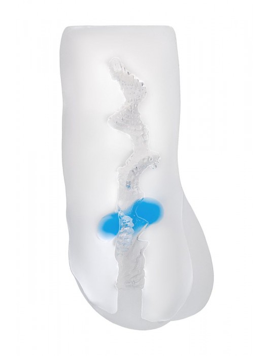 Прозрачный реалистичный мастурбатор Juicy Pussy Hot Crystal - ToyFa - в Южно-Сахалинске купить с доставкой