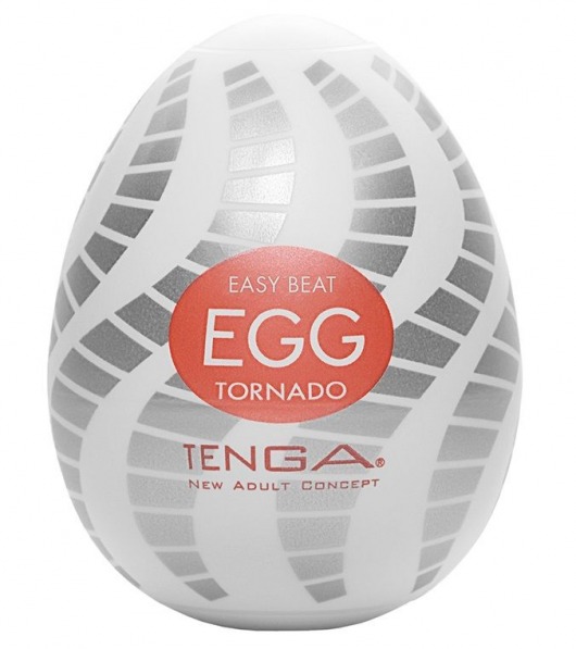 Мастурбатор-яйцо EGG Tornado - Tenga - в Южно-Сахалинске купить с доставкой