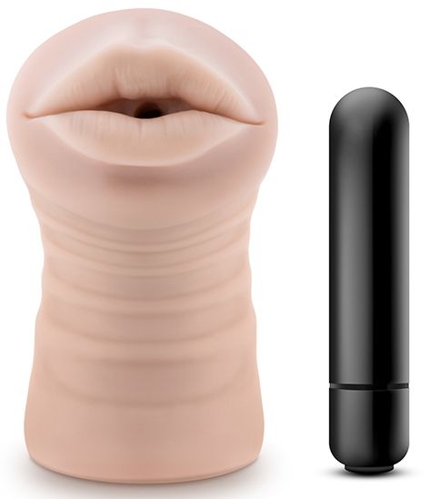 Телесный мастурбатор-ротик Skye - Blush Novelties - в Южно-Сахалинске купить с доставкой