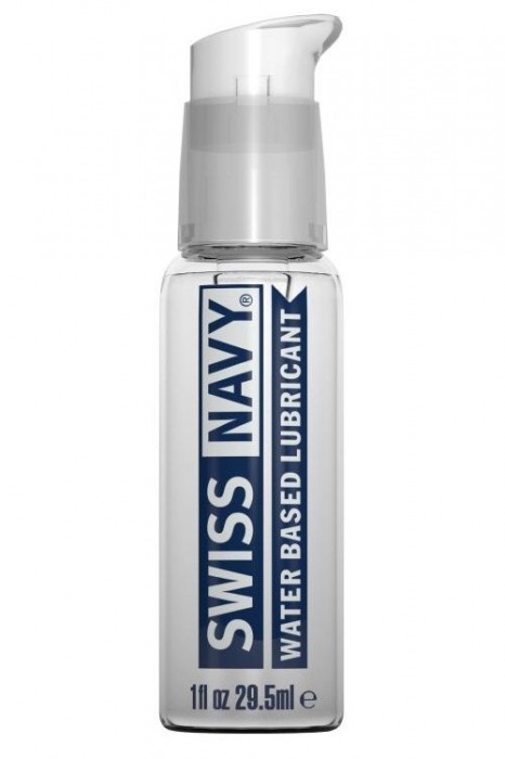 Лубрикант Swiss Navy Water Based Lube на водной основе - 29,5 мл. - Swiss navy - купить с доставкой в Южно-Сахалинске