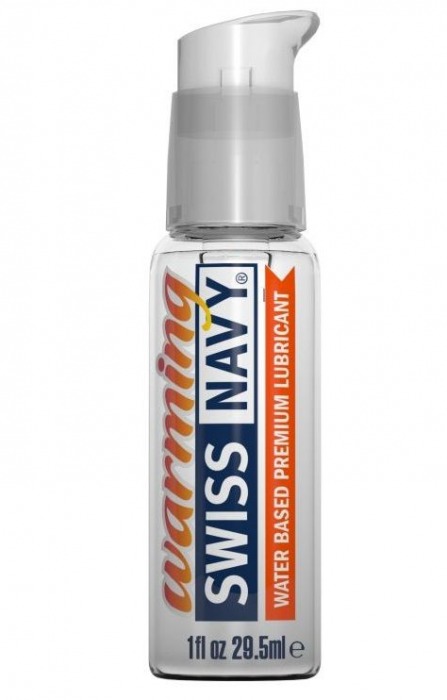 Разогревающий лубрикант на водной основе Swiss Navy Warming Lube - 29,5 мл. - Swiss navy - купить с доставкой в Южно-Сахалинске
