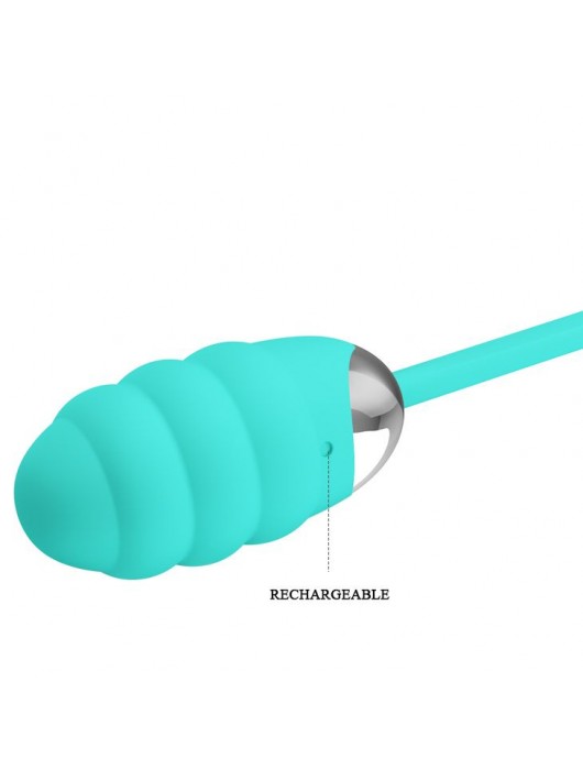 Зеленое перезаряжаемое виброяйцо Franklin - Baile