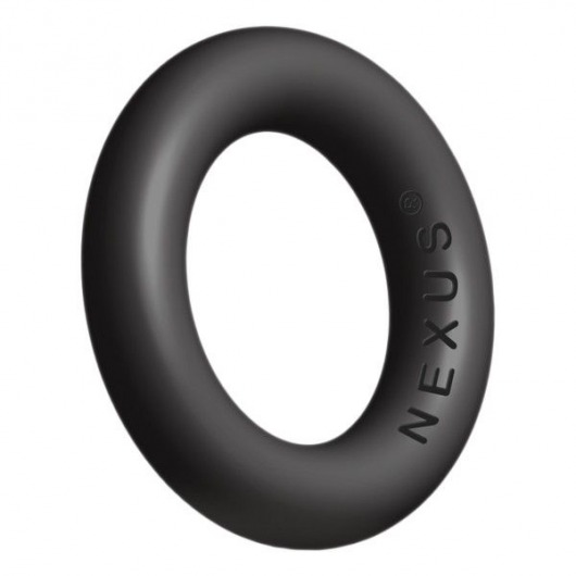 Черное эрекционное кольцо Nexus Enduro Plus - Nexus Range - в Южно-Сахалинске купить с доставкой