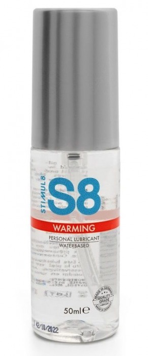 Cогревающий лубрикант на водной основе Stimul8 Warming Lube - 50 мл. - Stimul8 - купить с доставкой в Южно-Сахалинске
