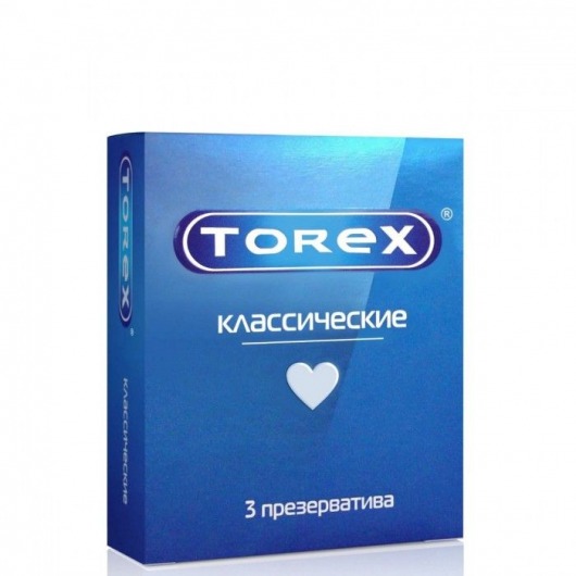 Гладкие презервативы Torex  Классические  - 3 шт. - Torex - купить с доставкой в Южно-Сахалинске