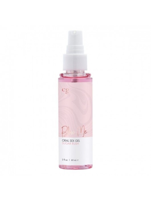 Гель для орального секса Sugar Rush с ароматом сладкой ваты - 60 мл. - CG - купить с доставкой в Южно-Сахалинске