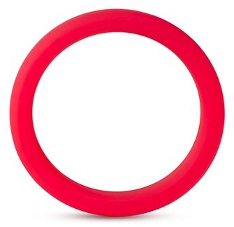 Красное эрекционное кольцо Silicone Go Pro Cock Ring - Blush Novelties - в Южно-Сахалинске купить с доставкой