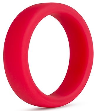 Красное эрекционное кольцо Silicone Go Pro Cock Ring - Blush Novelties - в Южно-Сахалинске купить с доставкой