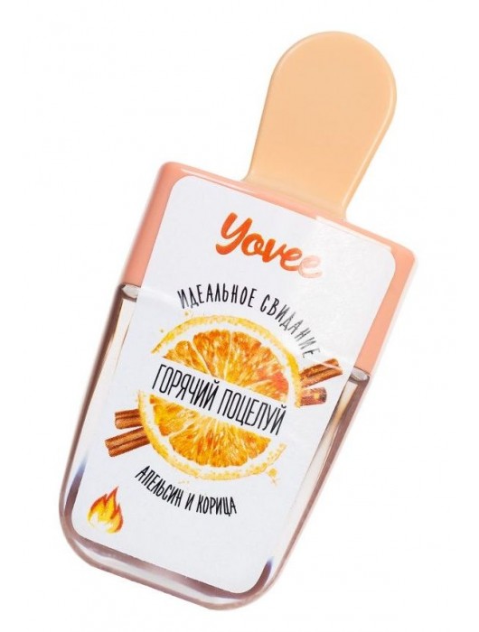 Бальзам для губ «Горячий поцелуй» с ароматом апельсина и корицы - 5,5 мл. -  - Магазин феромонов в Южно-Сахалинске