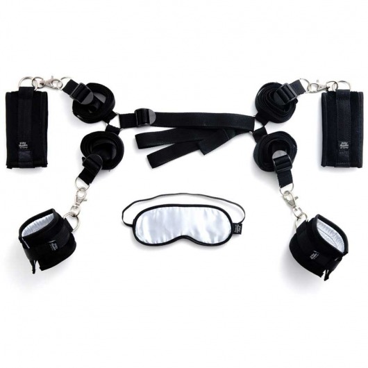Комплект бондажа Under The Bed Restraints Kit - Fifty Shades of Grey - купить с доставкой в Южно-Сахалинске