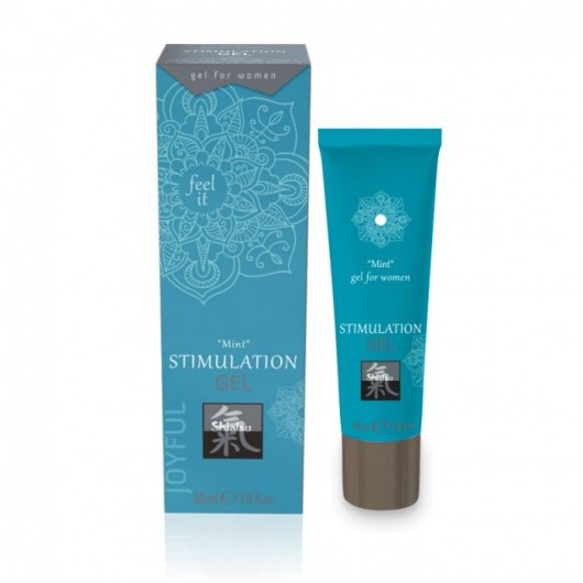 Возбуждающий интимный гель STIMULATION GEL Mint - 30 мл. - Shiatsu - купить с доставкой в Южно-Сахалинске