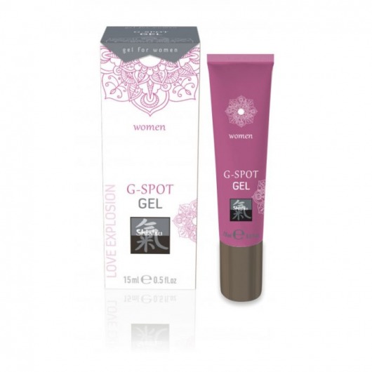 Возбуждающий интимный гель G-SPOT GEL - 15 мл. - Shiatsu - купить с доставкой в Южно-Сахалинске
