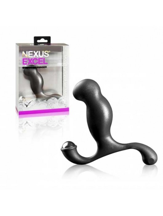 Черный стимулятор простаты Nexus Exel - Nexus Range - в Южно-Сахалинске купить с доставкой