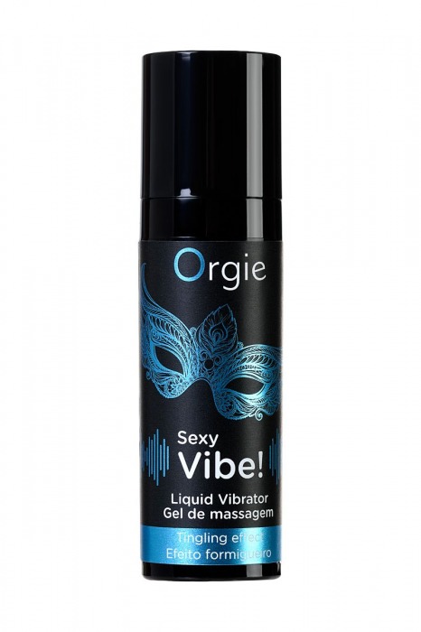 Гель для массажа ORGIE Sexy Vibe Liquid Vibrator с эффектом вибрации - 15 мл. - ORGIE - купить с доставкой в Южно-Сахалинске