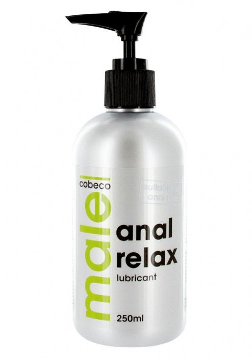 Анальный лубрикант MALE Cobeco Anal Relax Lubricant - 250 мл. - Cobeco - купить с доставкой в Южно-Сахалинске