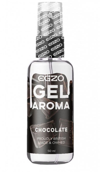 Интимный лубрикант EGZO AROMA с ароматом шоколада - 50 мл. - EGZO - купить с доставкой в Южно-Сахалинске