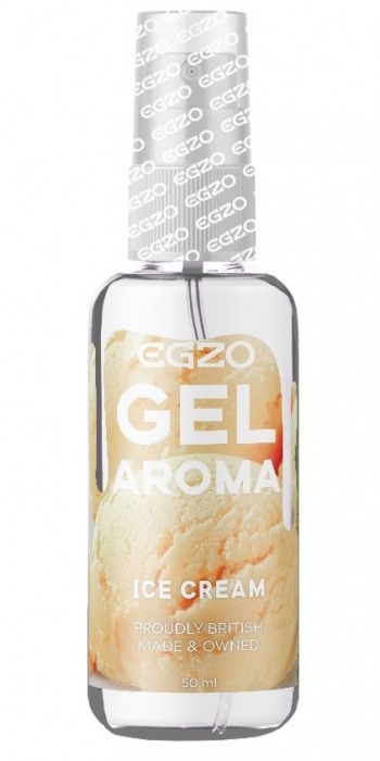 Интимный лубрикант EGZO AROMA с ароматом мороженого - 50 мл. - EGZO - купить с доставкой в Южно-Сахалинске