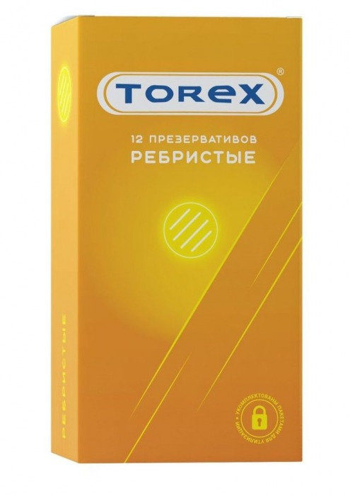 Текстурированные презервативы Torex  Ребристые  - 12 шт. - Torex - купить с доставкой в Южно-Сахалинске