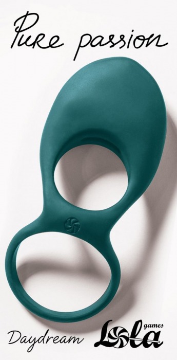 Зеленое эрекционное виброкольцо Daydream - Lola Games - в Южно-Сахалинске купить с доставкой