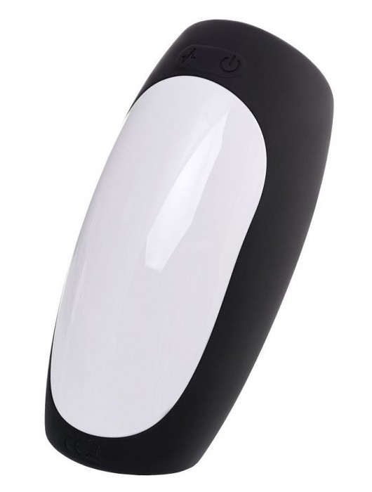 Черно-белый перезаряжаемый мастурбатор Erotist Hailstorm - Erotist Adult Toys - в Южно-Сахалинске купить с доставкой