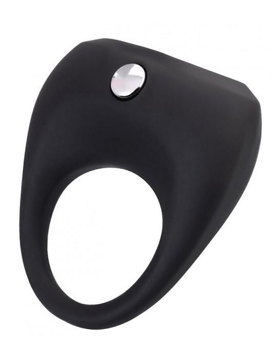 Черное эрекционное виброкольцо Erotist Cosm - Erotist Adult Toys - в Южно-Сахалинске купить с доставкой
