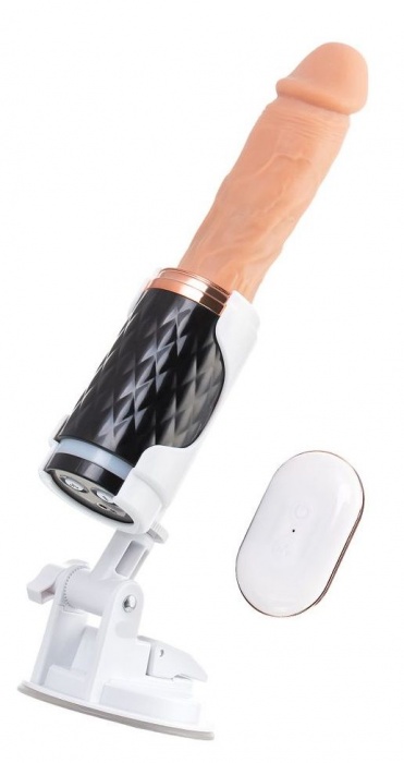 Черная секс-машина Sekster - ToyFa - купить с доставкой в Южно-Сахалинске