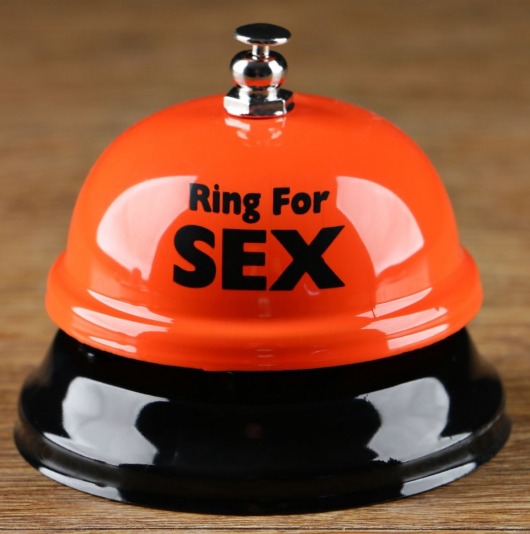 Настольный звонок RING FOR SEX - Сима-Ленд - купить с доставкой в Южно-Сахалинске