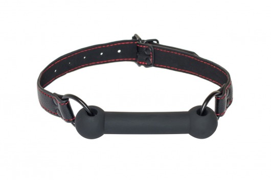 Черный кляп-трензель Infatuation - Lola Games - купить с доставкой в Южно-Сахалинске