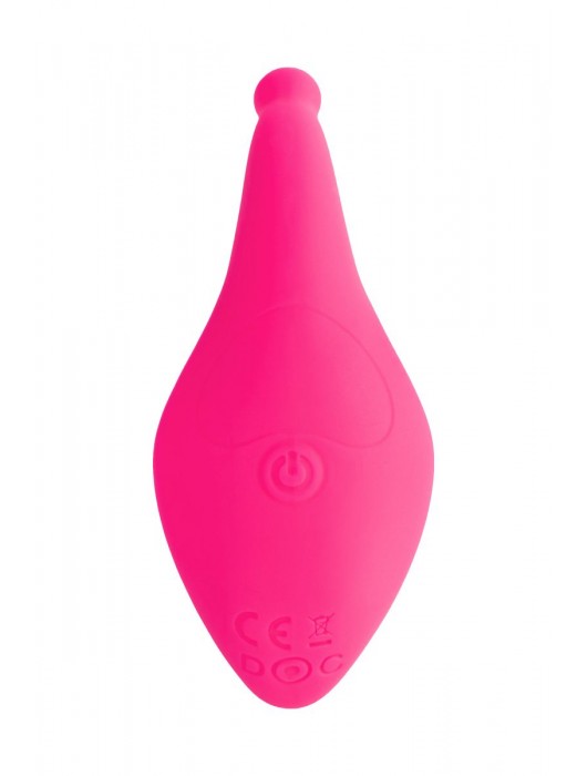 Розовый клиторальный вибратор в трусики Pansy - JOS